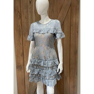 Andree by Unit Cornflower Blue Lace Dress Bridesma